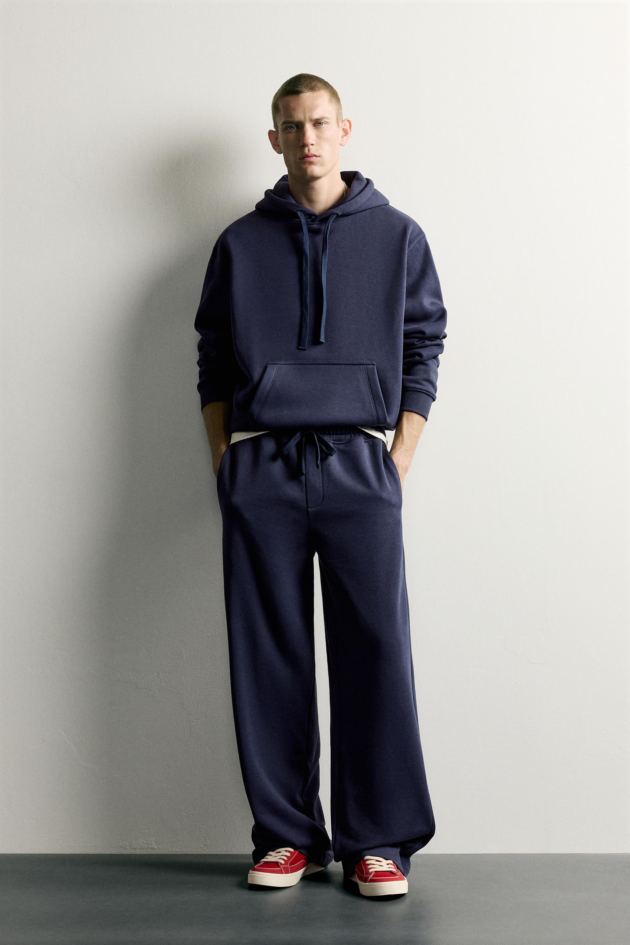 Zara BASIC BAGGY FIT EŞOFMAN PANTOLON
