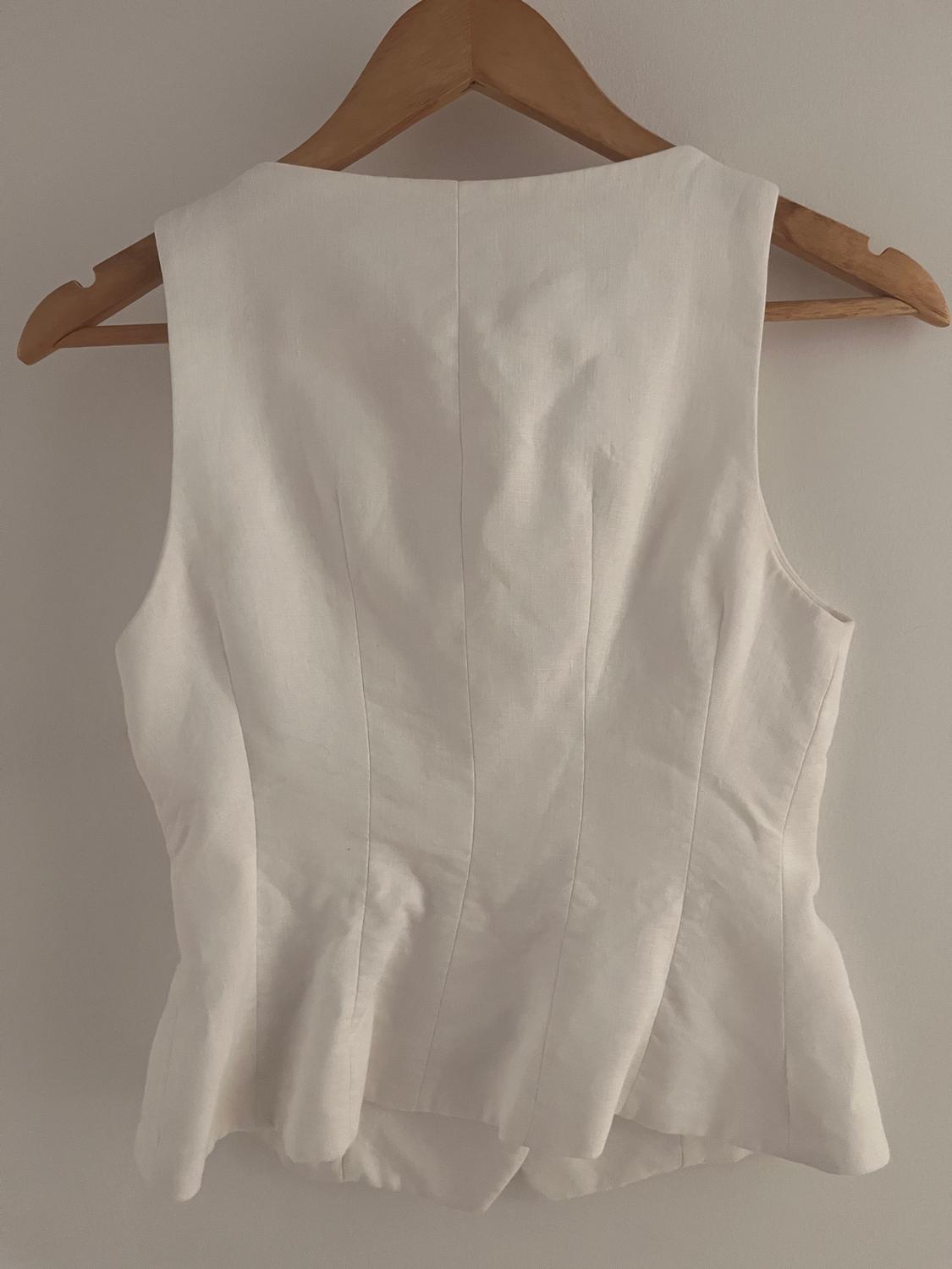 ΓΙΛΕΚΟ PEPLUM 100% ΛΙΝΟ ZW COLLECTION - Image 3