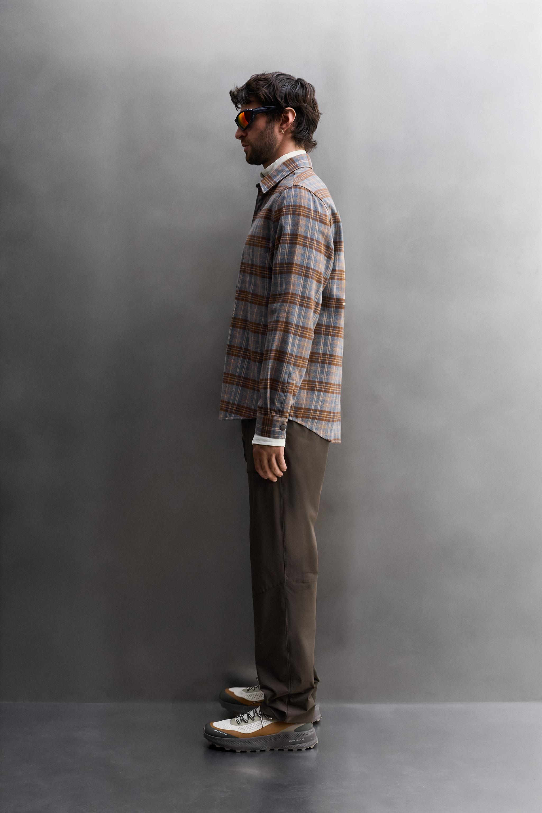 LYOCELL - WOOL PLAID SHIRT