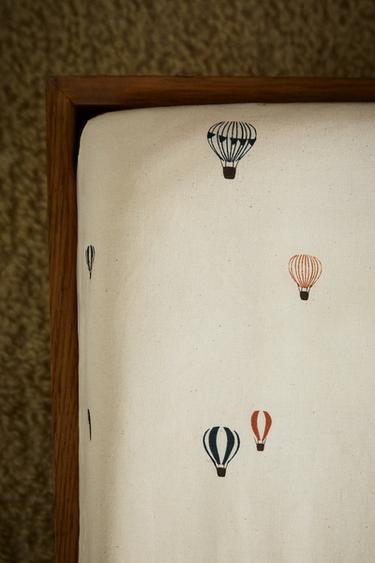 KIDS' BALLOON FITTED SHEET - Multicoloured by Zara - Image 4
