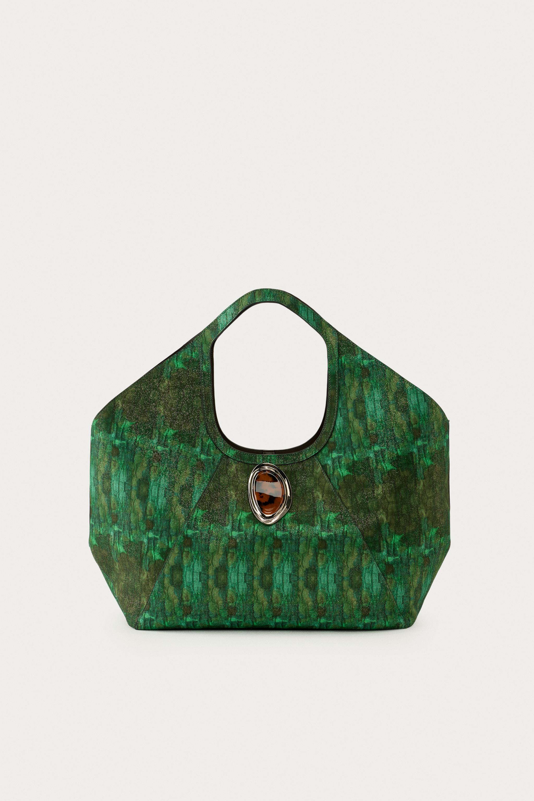 MARISA BERENSON X ZARA PRINTED MAXI SHOPPER