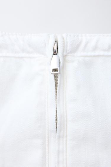TOP SANS MANCHES ZIP - Blanc de Zara - Image 2