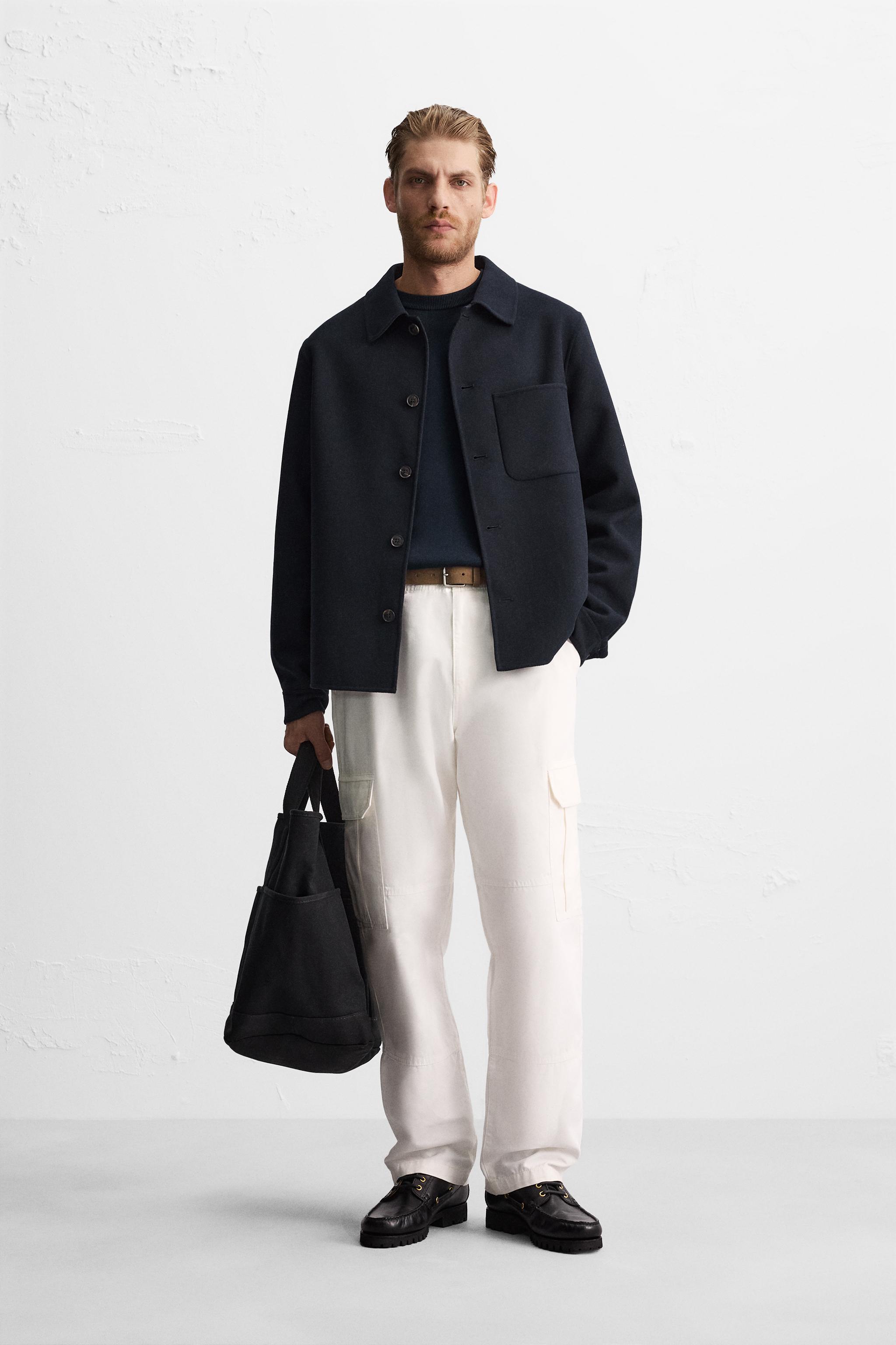 ZARA THE SOHO 2024 WOOL BLEND OVERSHIRT