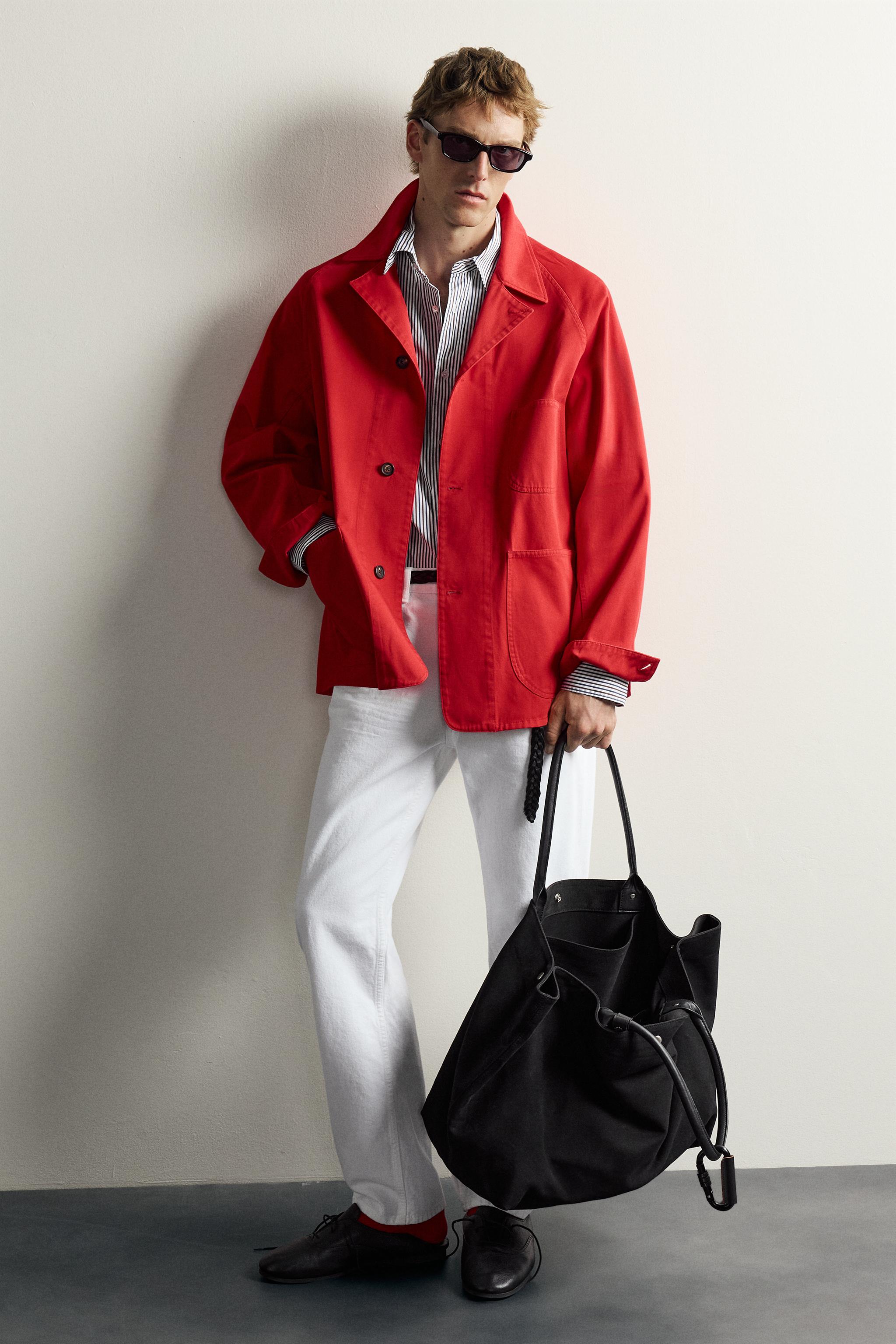 Мужские сумки Zara AARON LEVINE X ZARA SHOPPER — фото 2