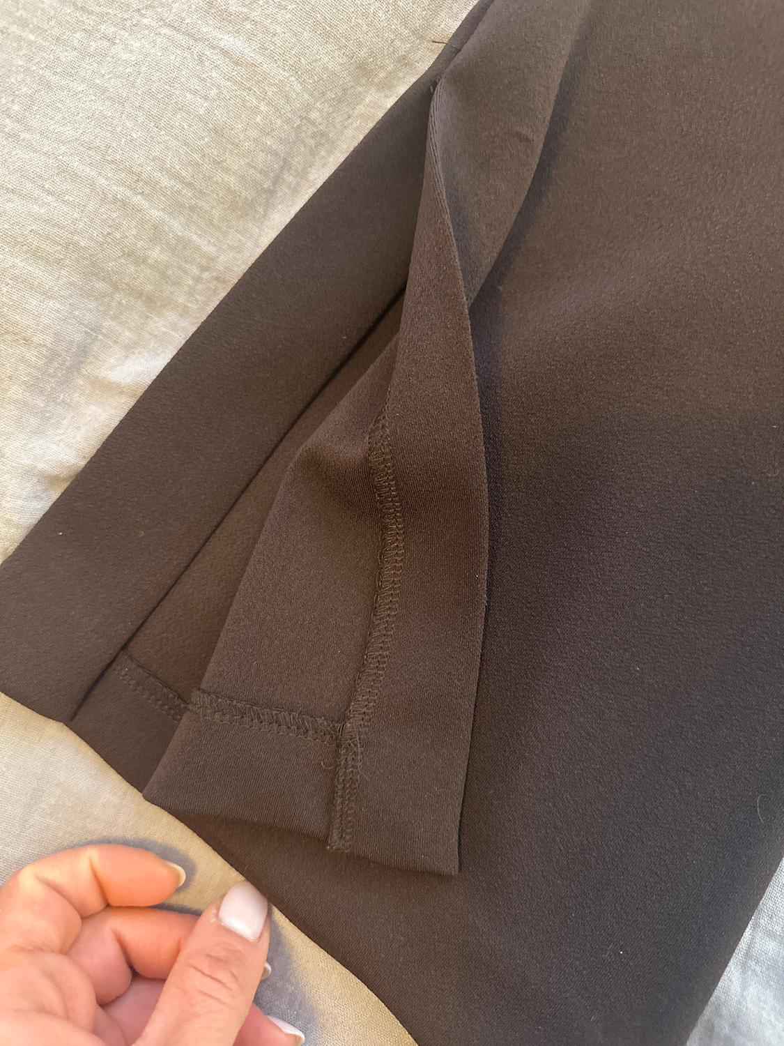 FLARE CREPE TROUSERS - Image 5