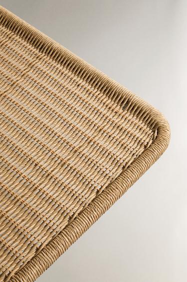 CHAISE LONGUE PLIANTE EXTÉRIEUR - marron/blanc de Zara - Image 2