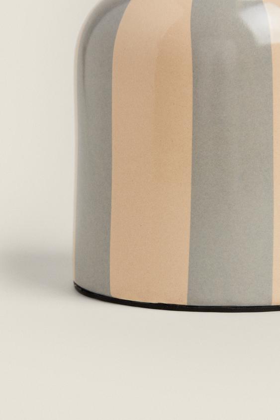 LAMPE DE TABLE CÉRAMIQUE AVEC AMPOULE - Bleu de Zara - Image 3