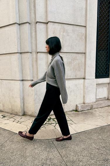 PANTALÓN TIRO ALTO - Negro de Zara