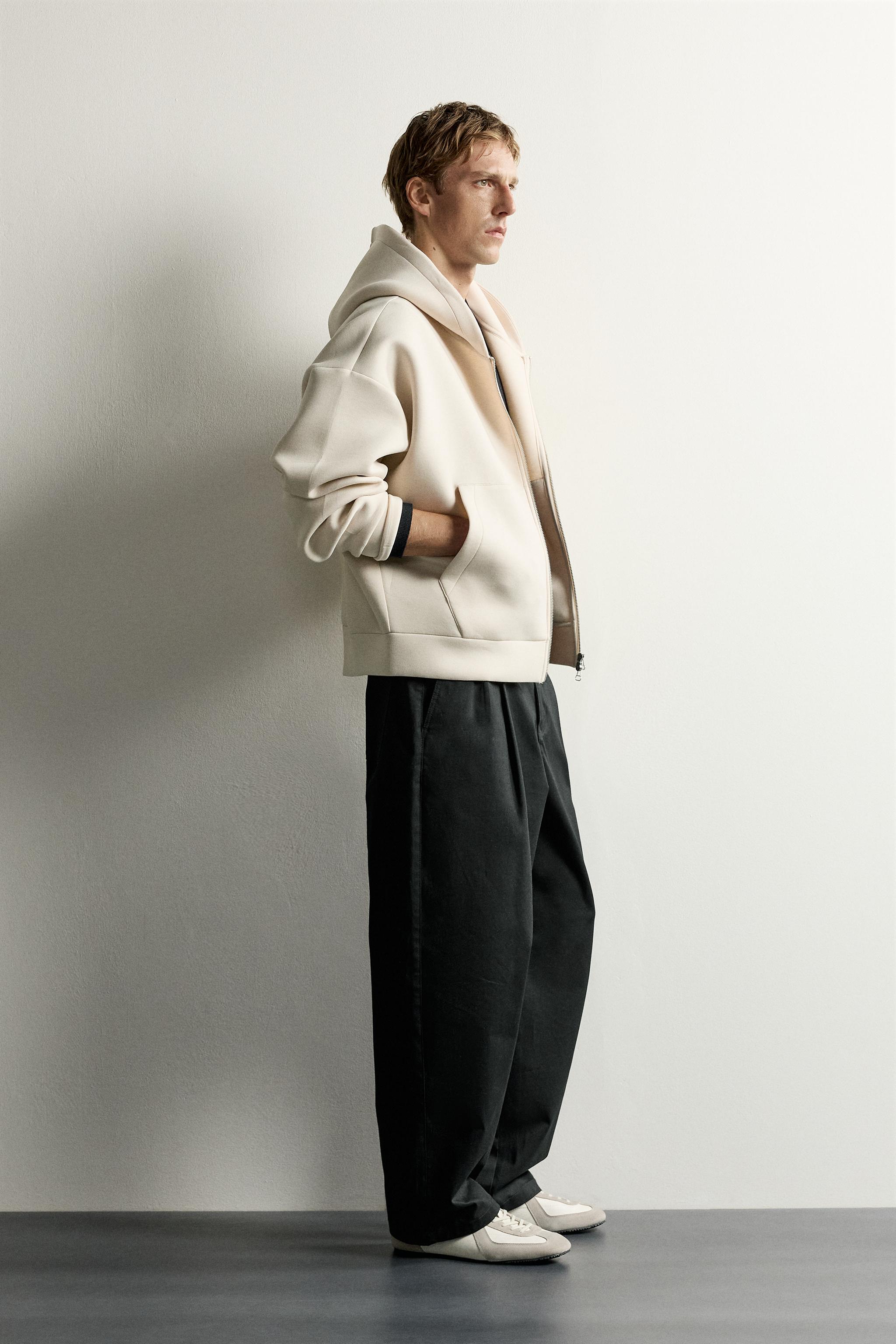 Мужские худи Zara TECHNICAL ZIP-UP — фото 4