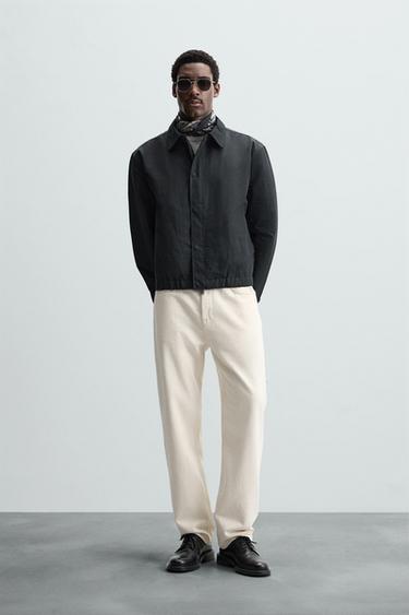 BLOUSON REGULAR FIT DÉPERLANT - Bleu de Zara - Image 0