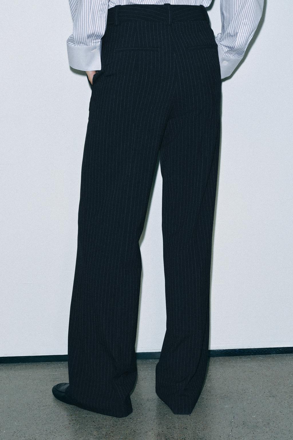 ZW COLLECTION HIGH-WAIST TROUSERS