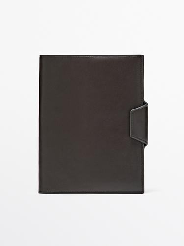 Zara Nappa leather notebook cover - Brown - Image 0