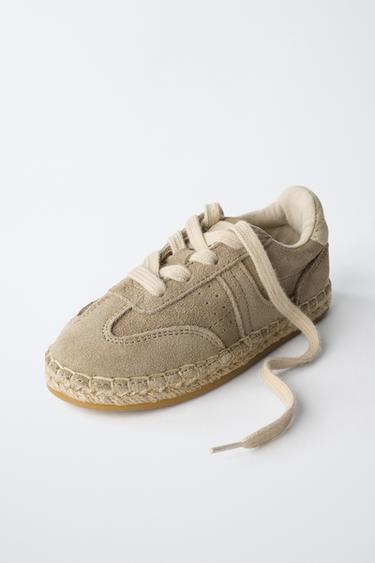 JUTE TRAINERS - Sand Brown by Zara - Image 2