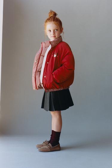 HELLO KITTY © SANRIO PUFFER JACKET - Red by Zara