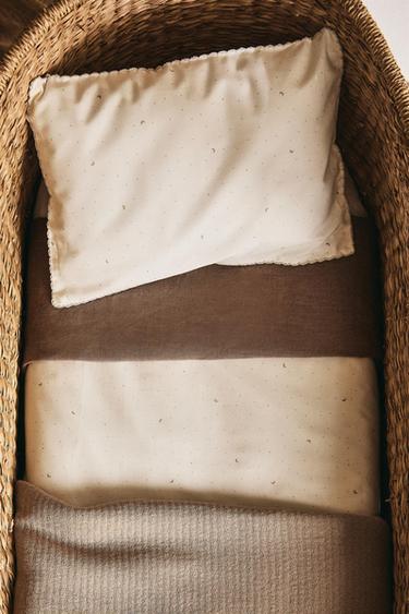 SET SÁBANAS MINICUNA LUNA - Gris claro de Zara