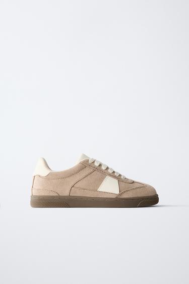 Zara RETRO SNEAKERS - Brown - Image 0