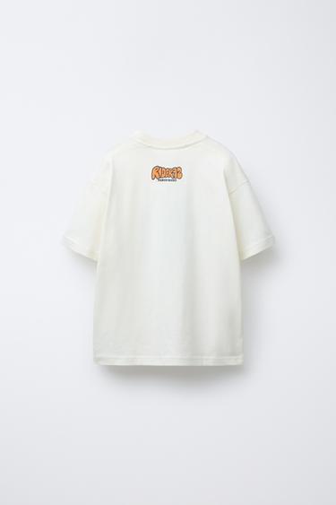GRAFFITI T-SHIRT - Ecru by Zara - Image 1