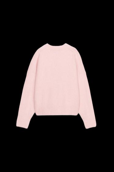 WEICHER STRICKPULLOVER - Hellrosa von Zara