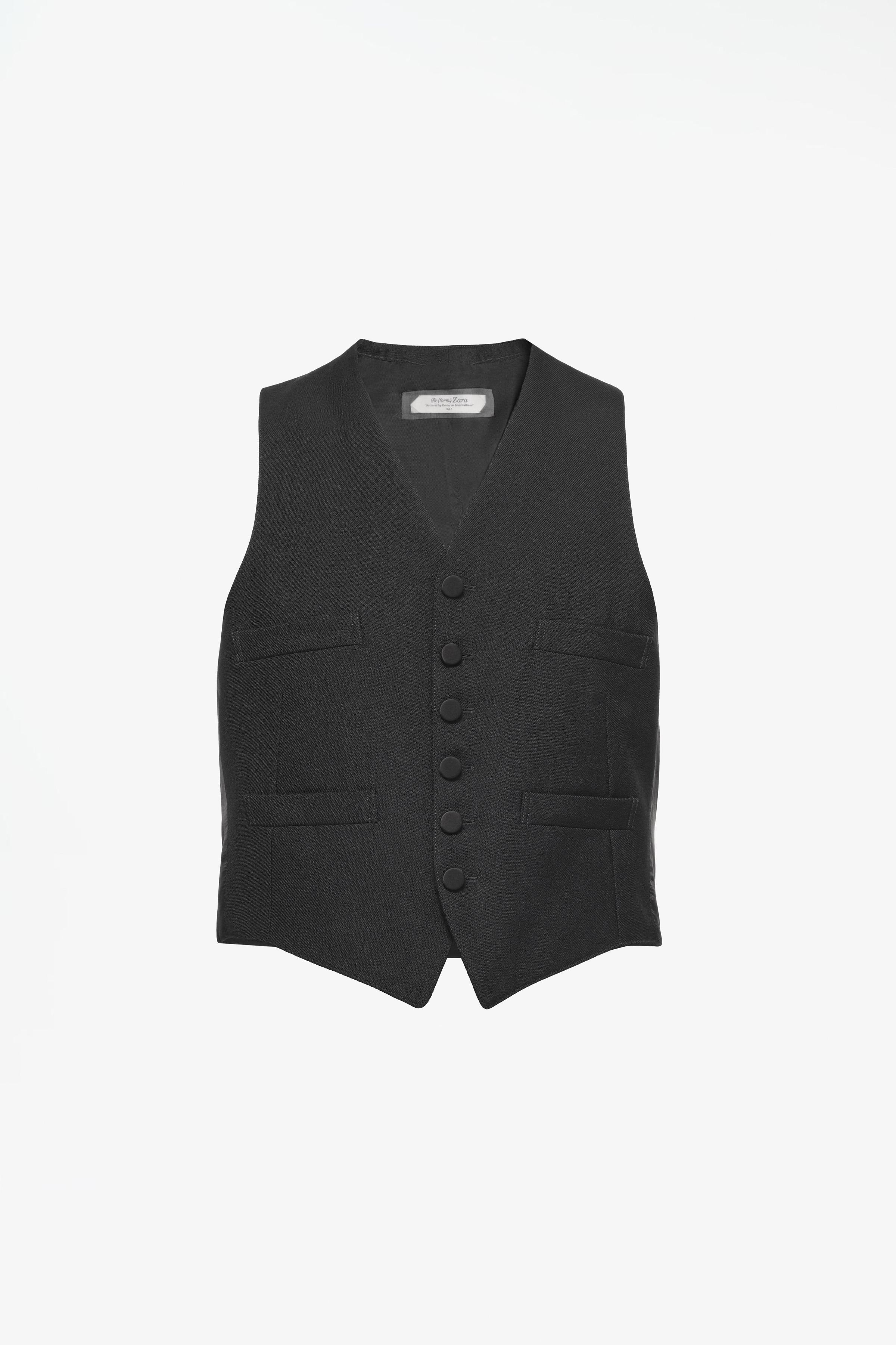 LIMITED EDITION TUXEDO VEST - Black | ZARA United States