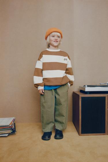 SOFT BALLOON TROUSERS - Khaki by Zara