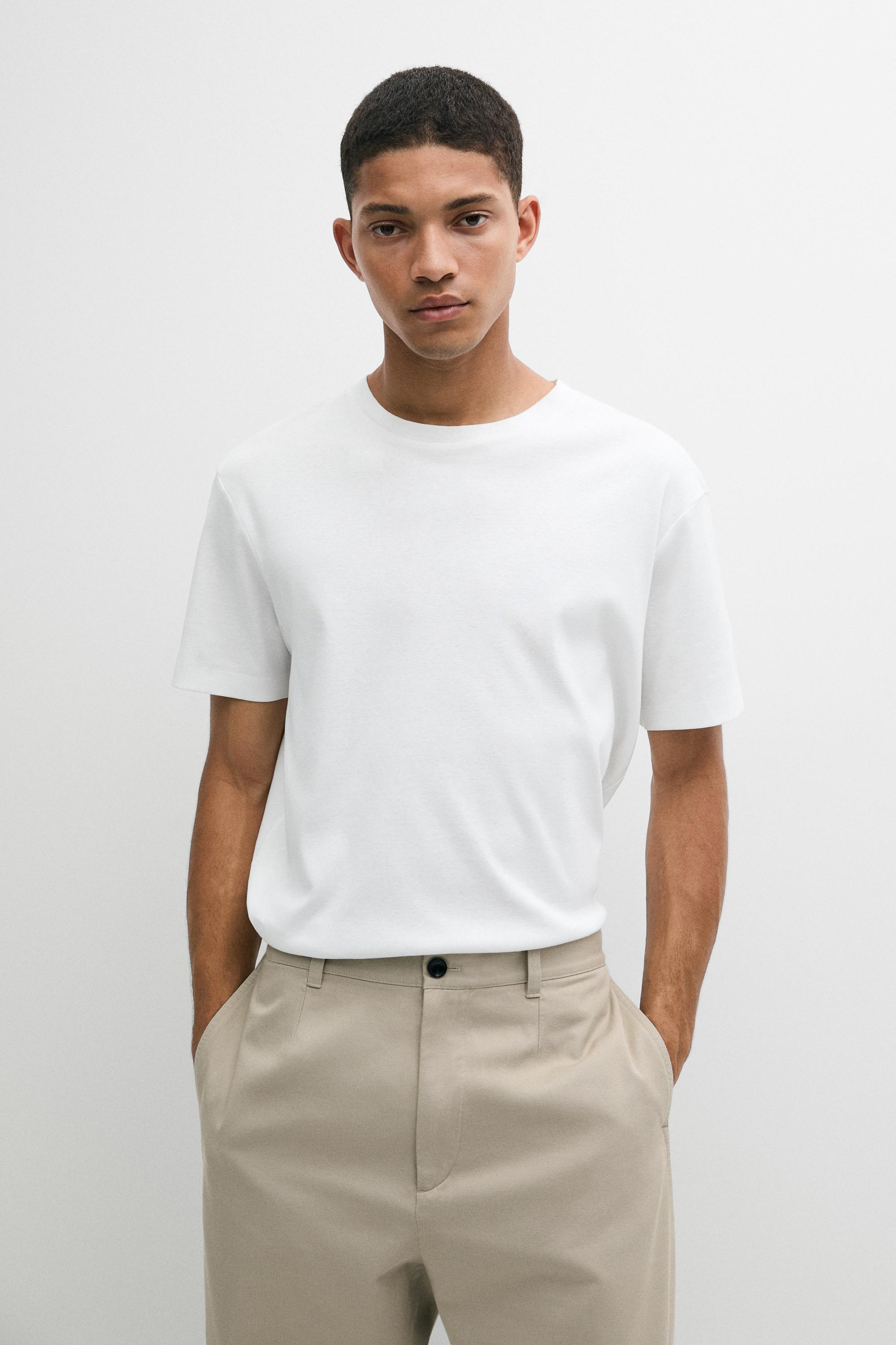 100% mercerised cotton T-shirt