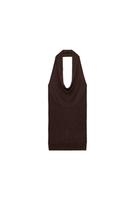 METALİK İPLİKLİ RİBANA TRİKO MİDİ ETEK - Görsel 2