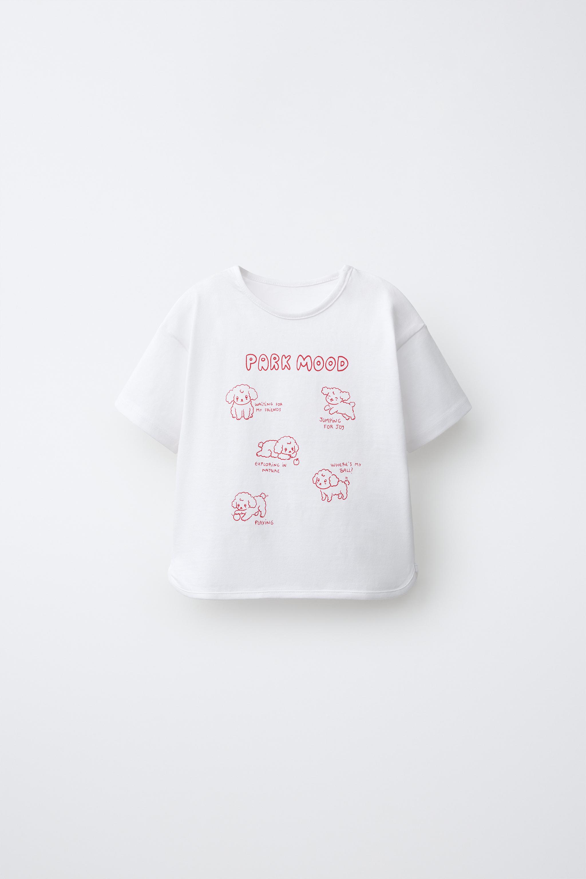 PRINTED T-SHIRT — White