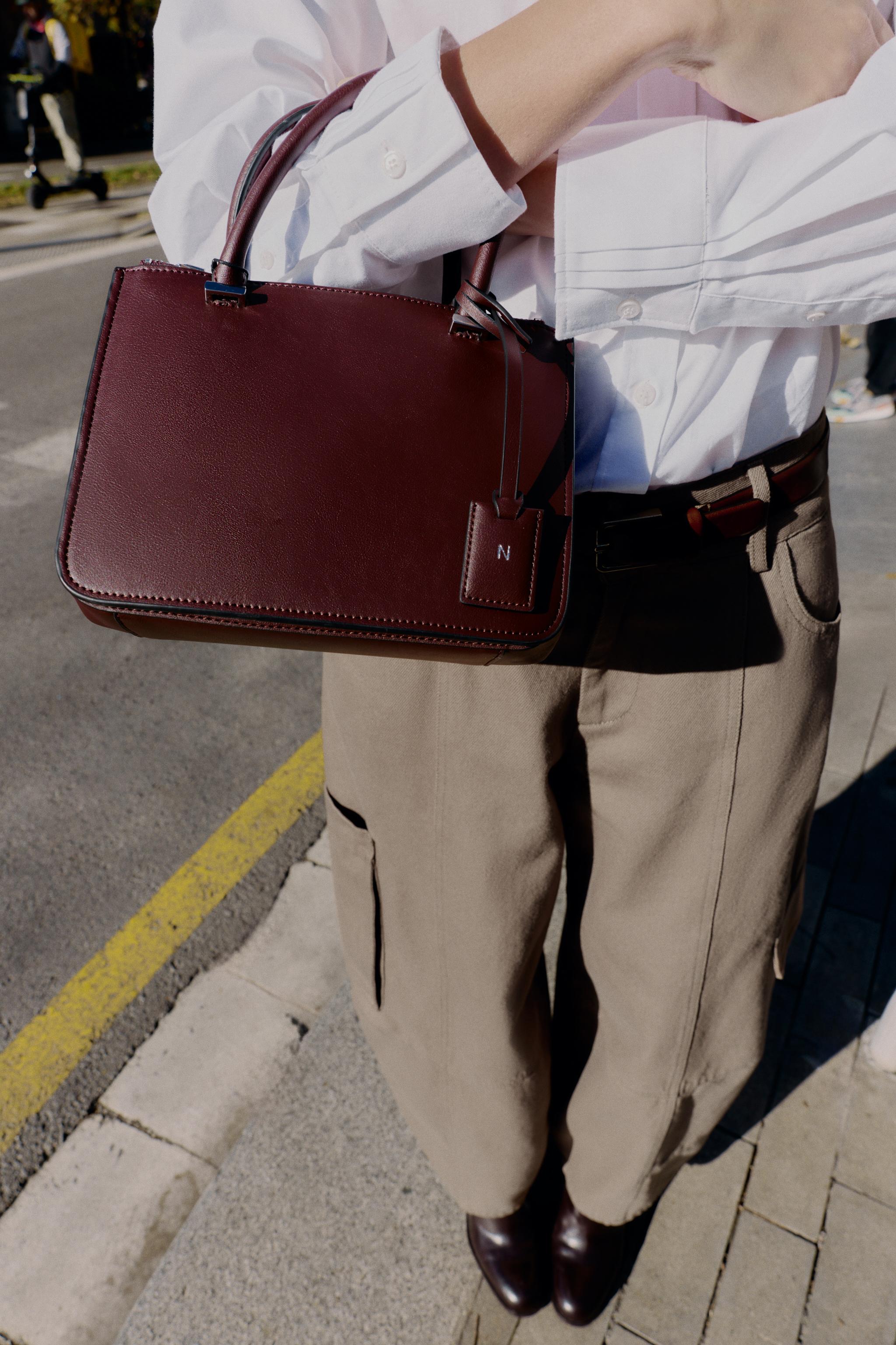 DOUBLE HANDLE MINI CITY BAG