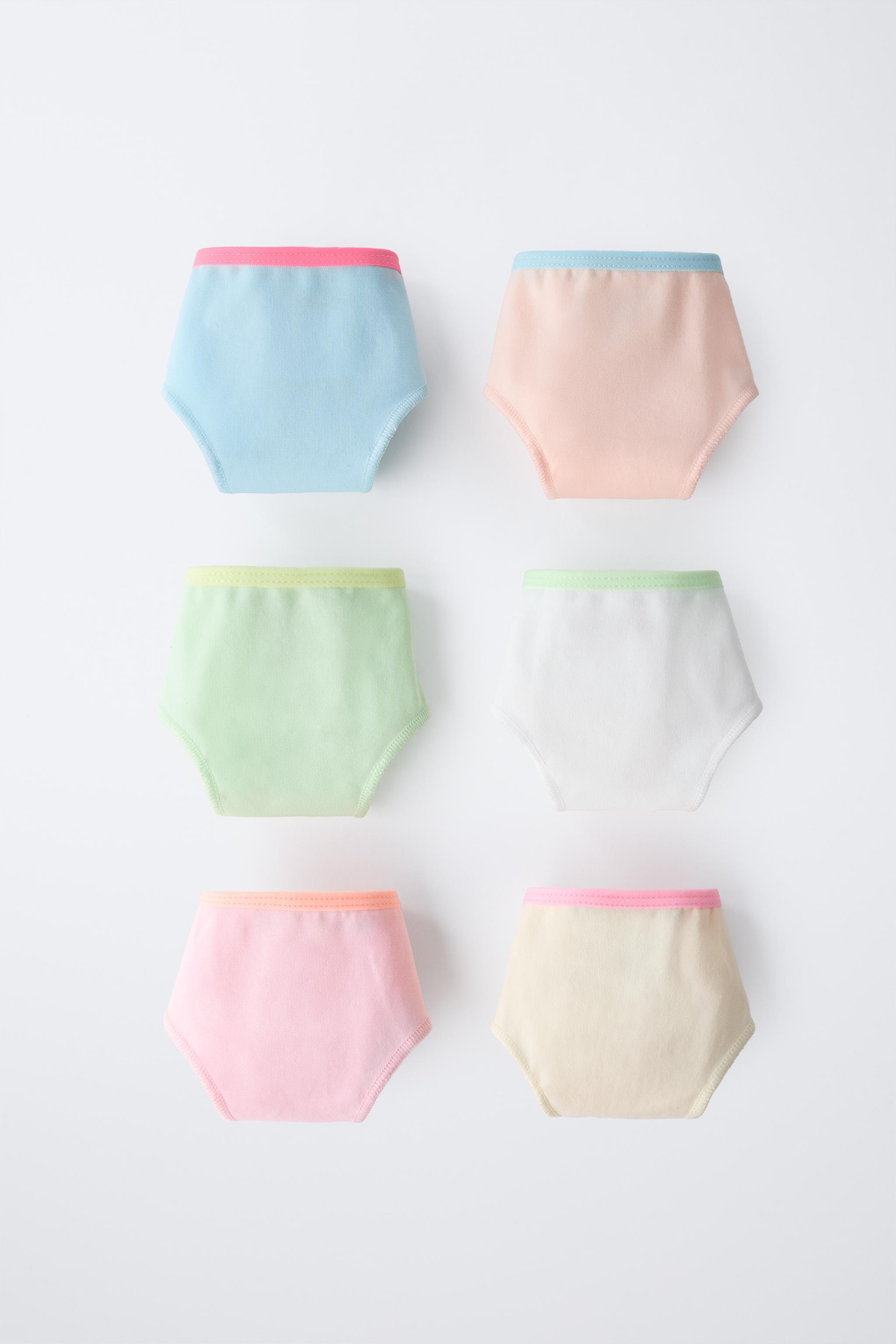 6～14歳/蛍光ディテールブリーフ6枚セット - マルチカラ― | ZARA