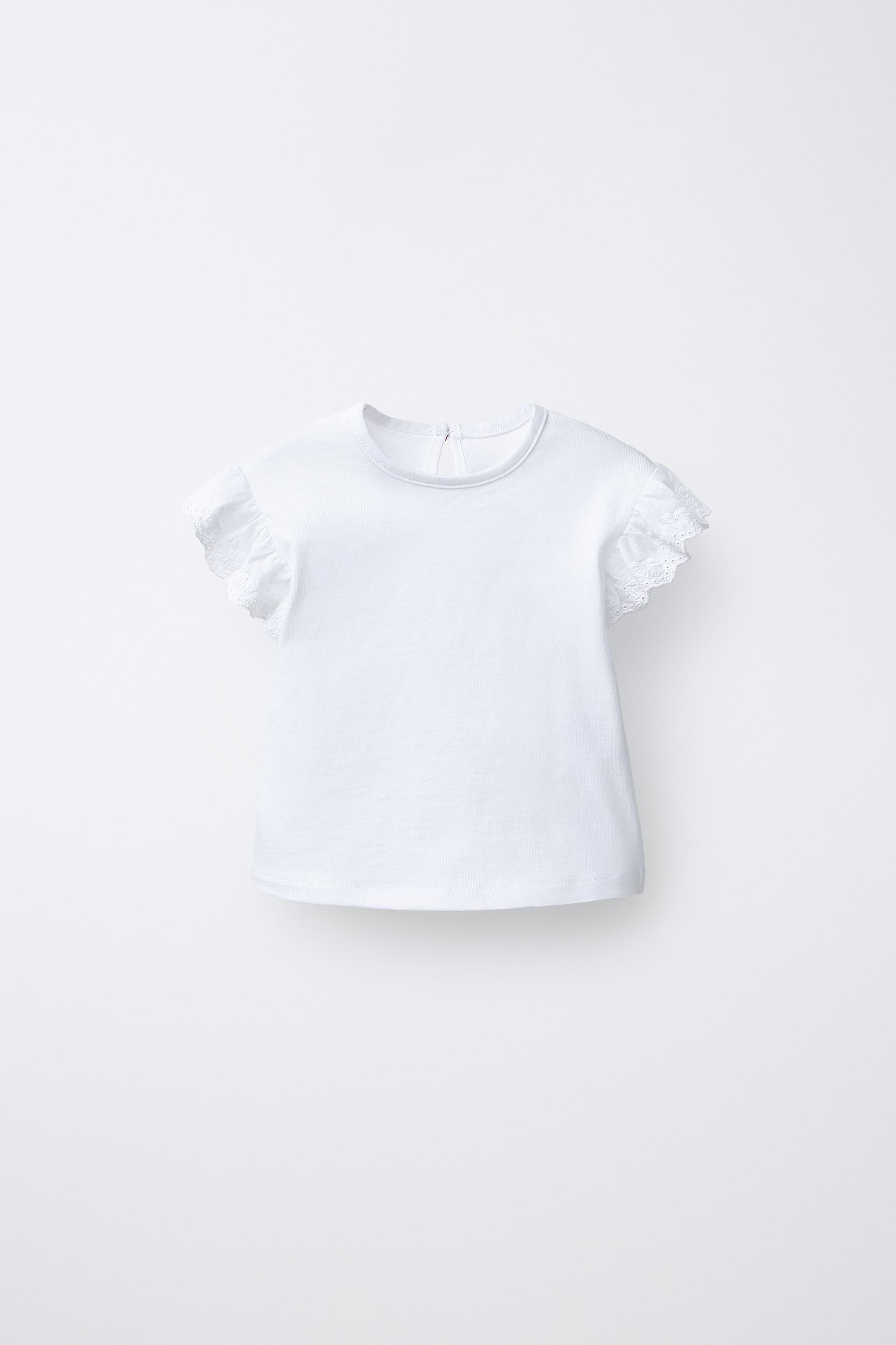 Swiss Embroidered T-Shirt