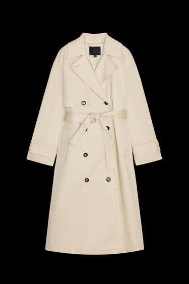 LANGER OVERSIZE-TRENCHCOAT - Hellbeige von Zara - Bild 0