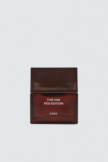 FOR HIM RED EDITION EDP, 50 МЛ (1,69 СМ. OZ) — Окрашенная кожа от Zara