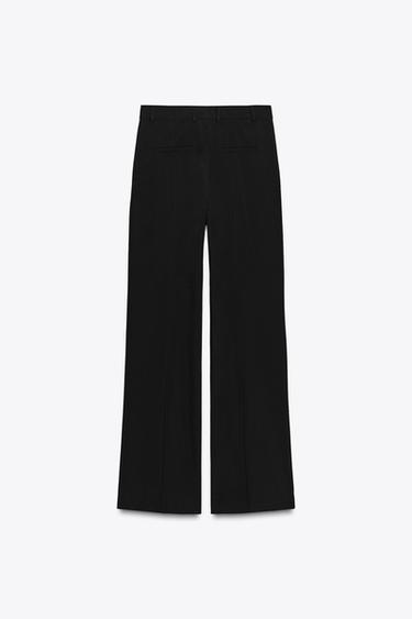 ZW COLLECTION HIGH-WAIST TROUSERS - Black by Zara - Image 5