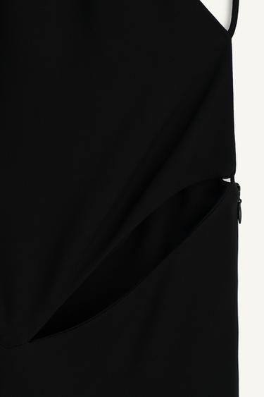 ROBE LONGUE CUT OUT LIMITED EDITION - Noir de Zara - Image 10