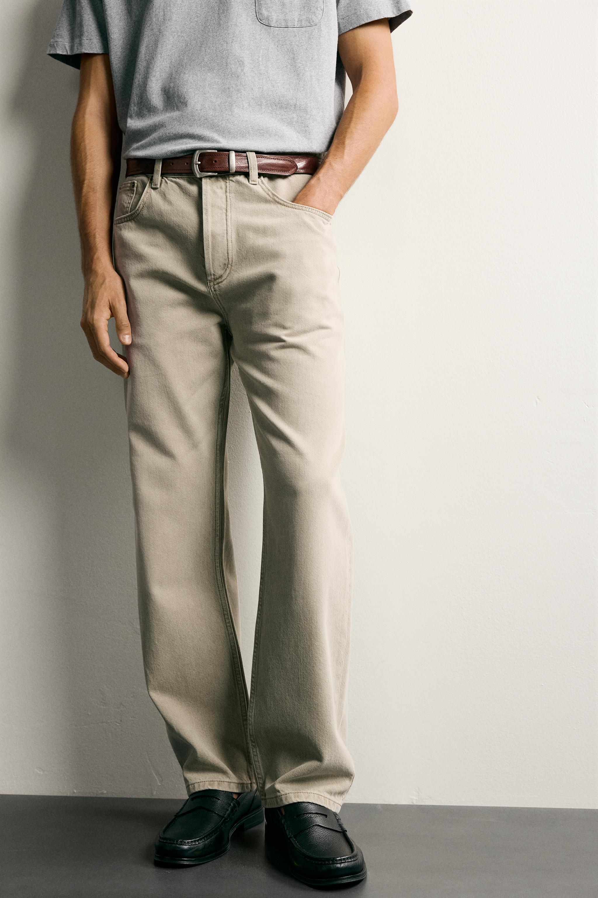 STRAIGHT ANKLE FIT JEANS