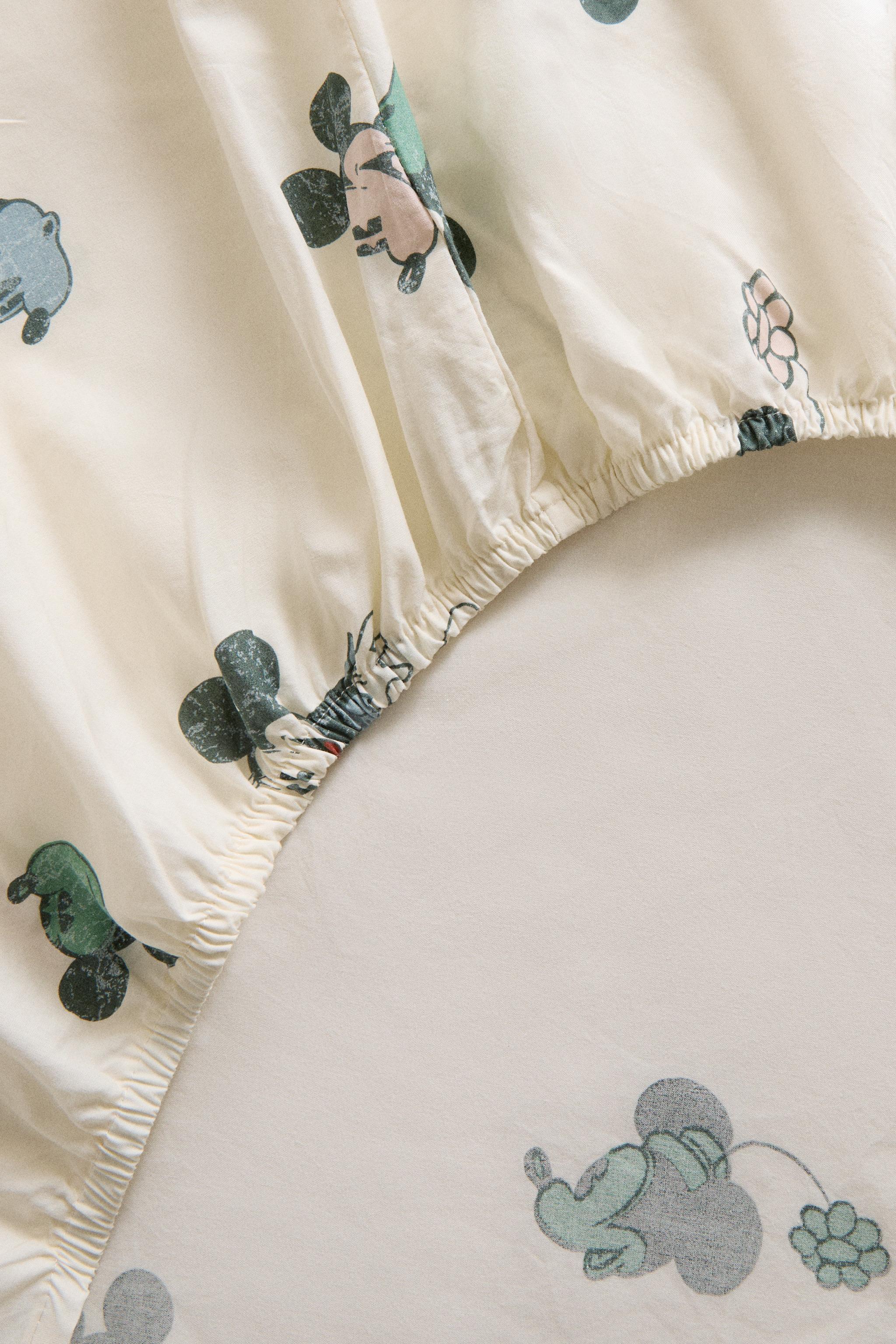 KIDS MICKEY & MINNIE ©DISNEY FITTED SHEET