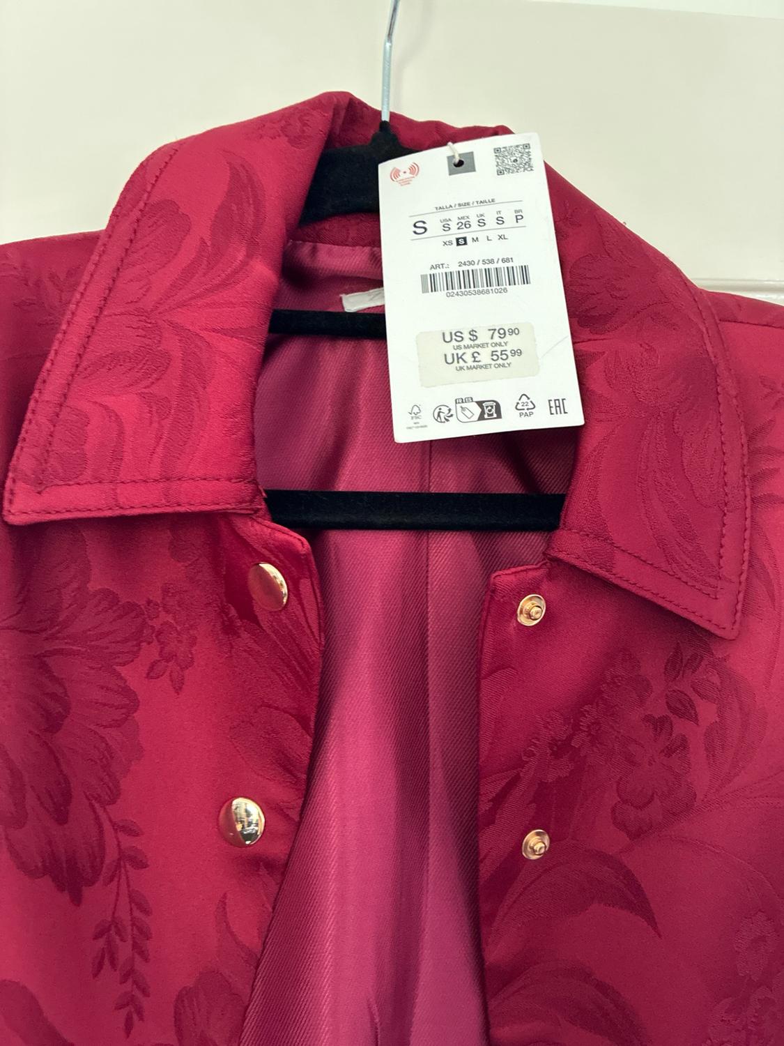 JACQUARD BOMBER JACKET - Image 2