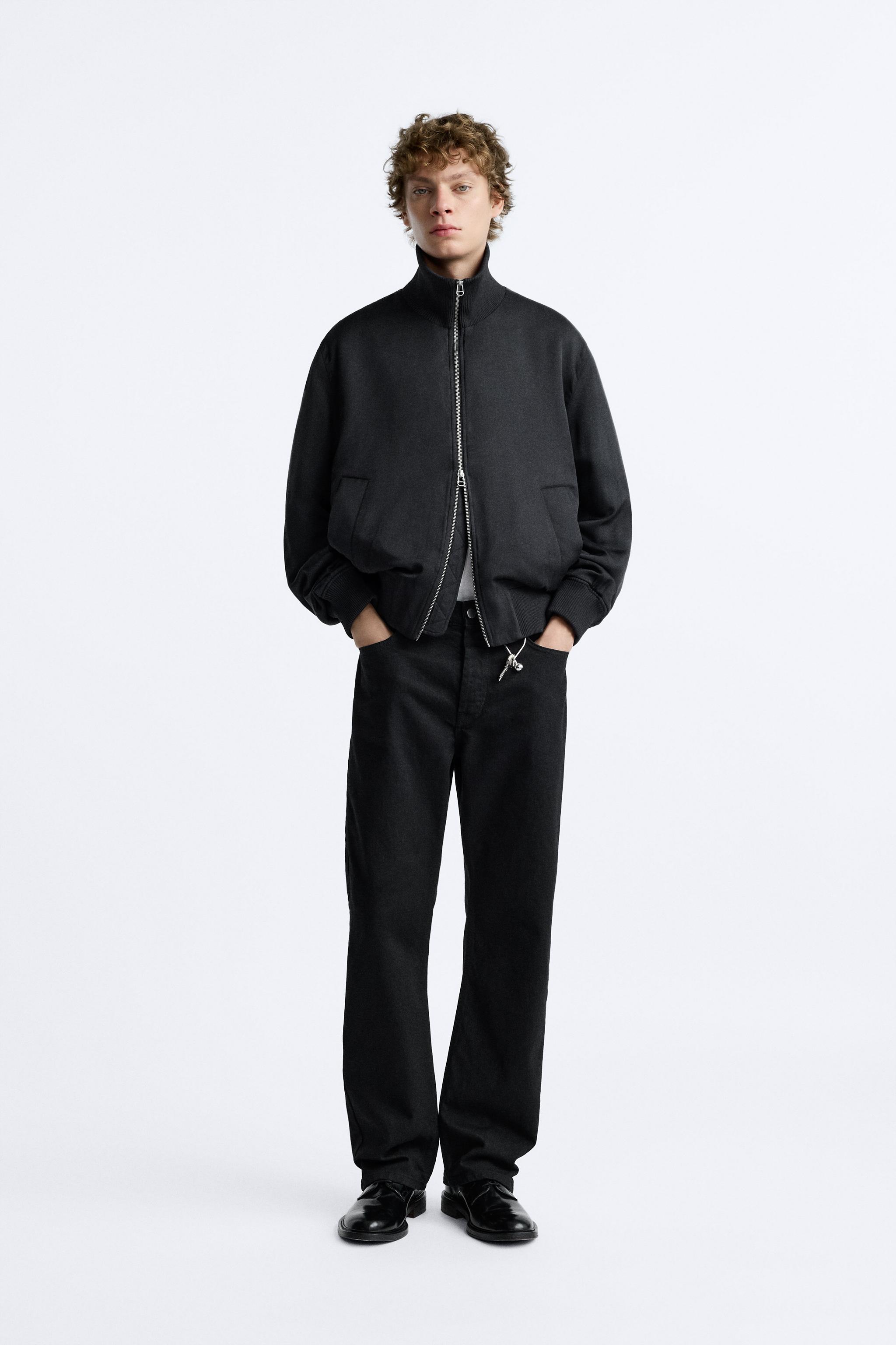 Zara man store jacket black