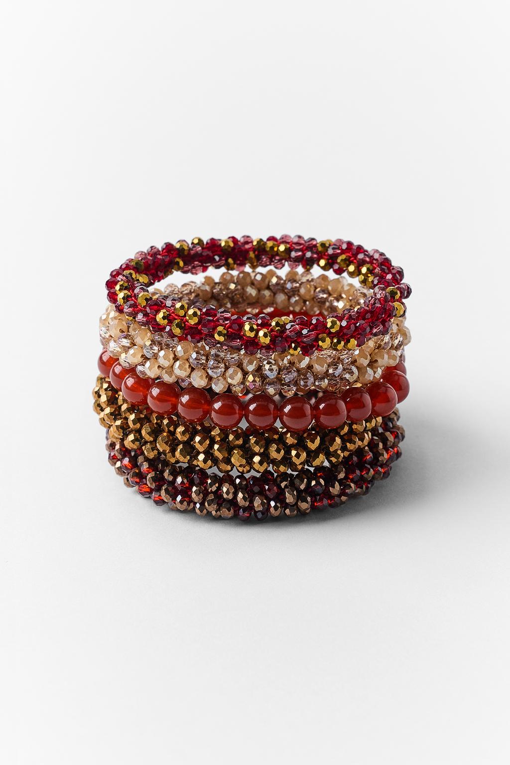 ELASTICATED BEADED BRACELET PACK