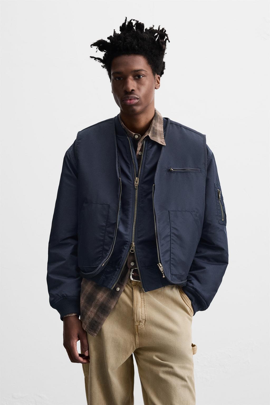 2-IN-1 BOMBER JACKET