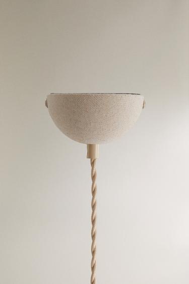 LARGE CEILING LAMP - Ecru by Zara - Image 5