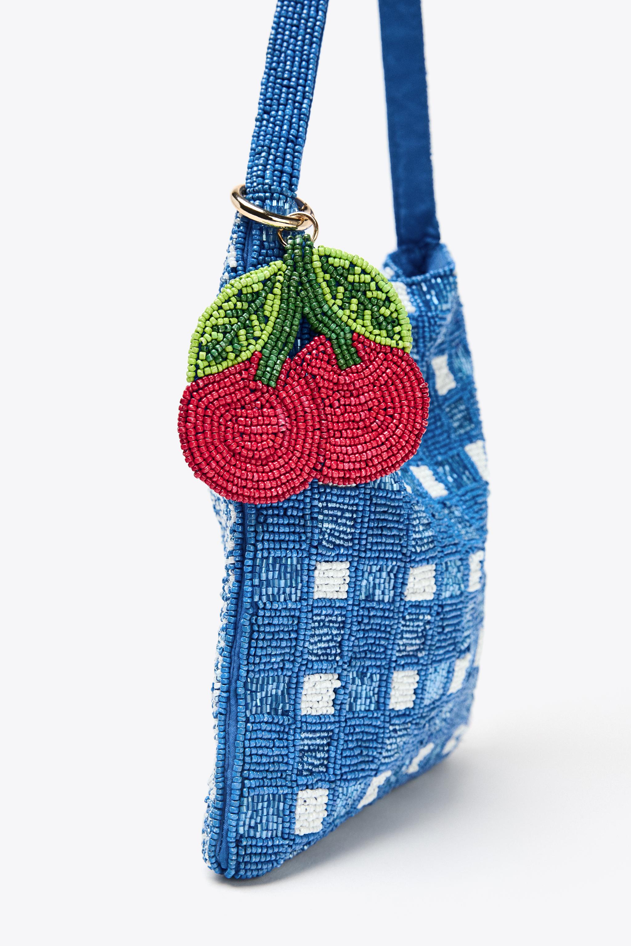 ファンタジービーズ ミニバケットバッグ - ブルー | ZARA Japan