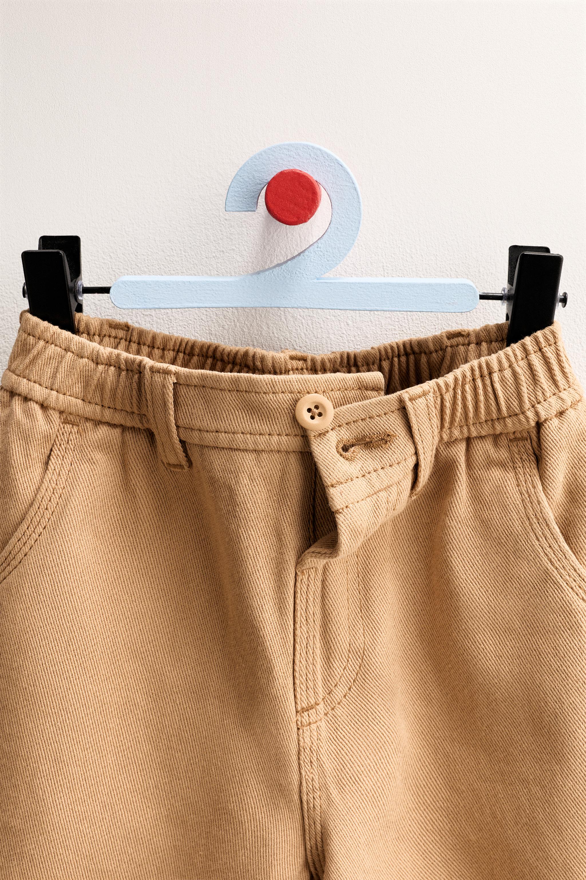 ZARA TIMELESS - PANTALON SERGÉ BALLON