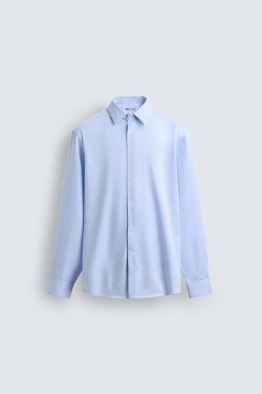 CAMISA REGULAR FIT - Celeste de Zara