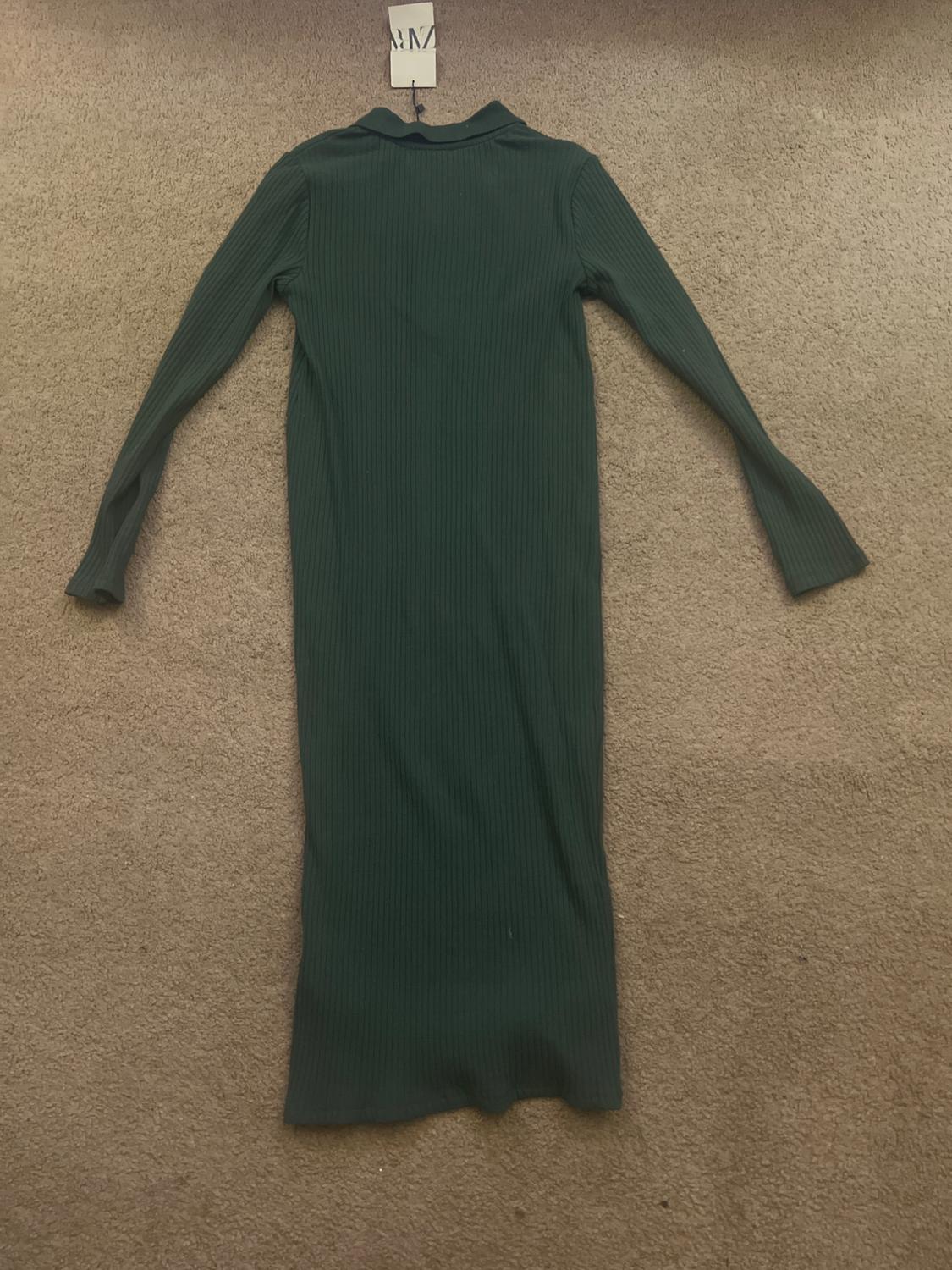 RIBBED POLO DRESS - Image 2