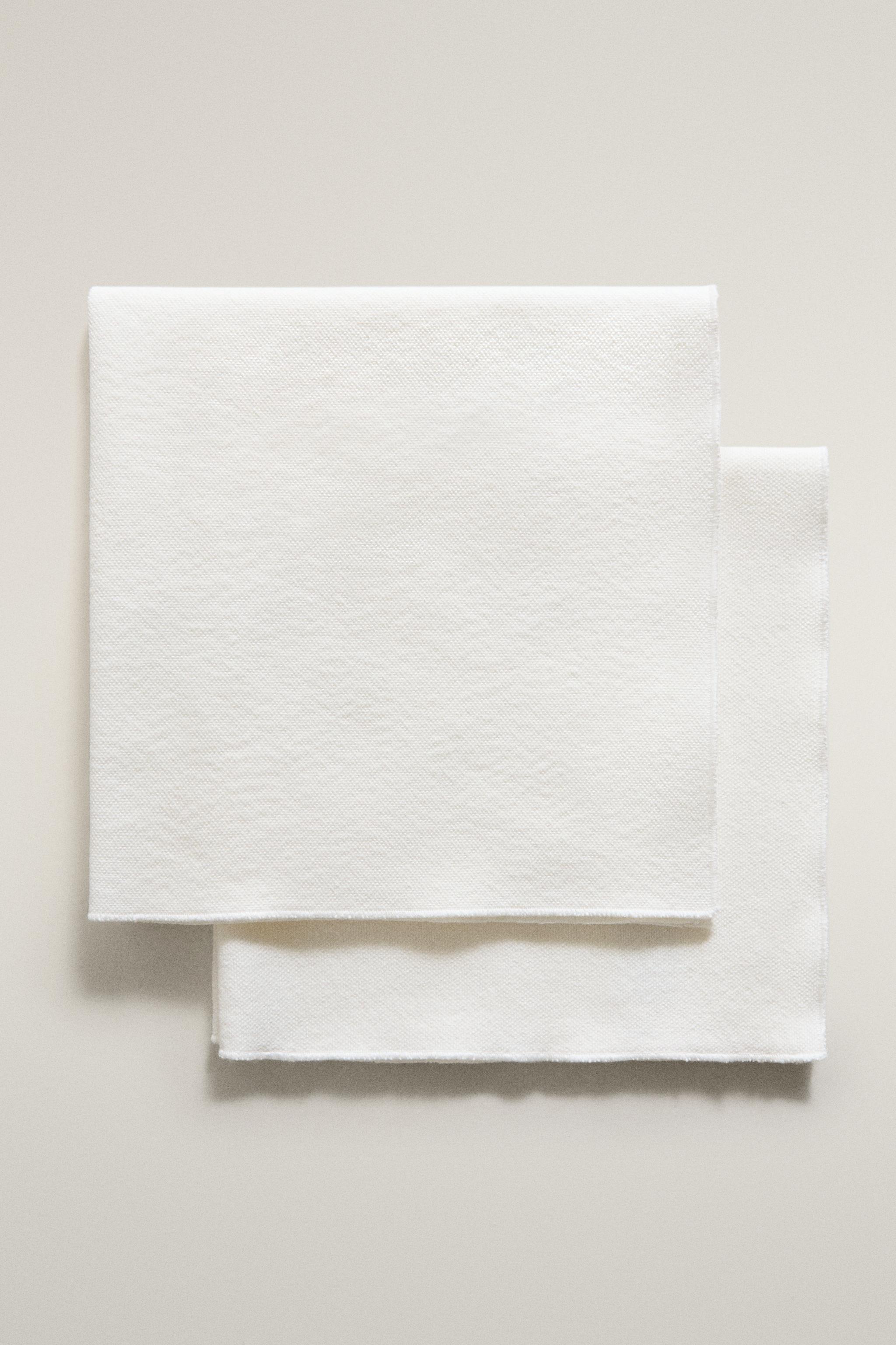 COARSE COTTON NAPKINS (PACK OF 2)