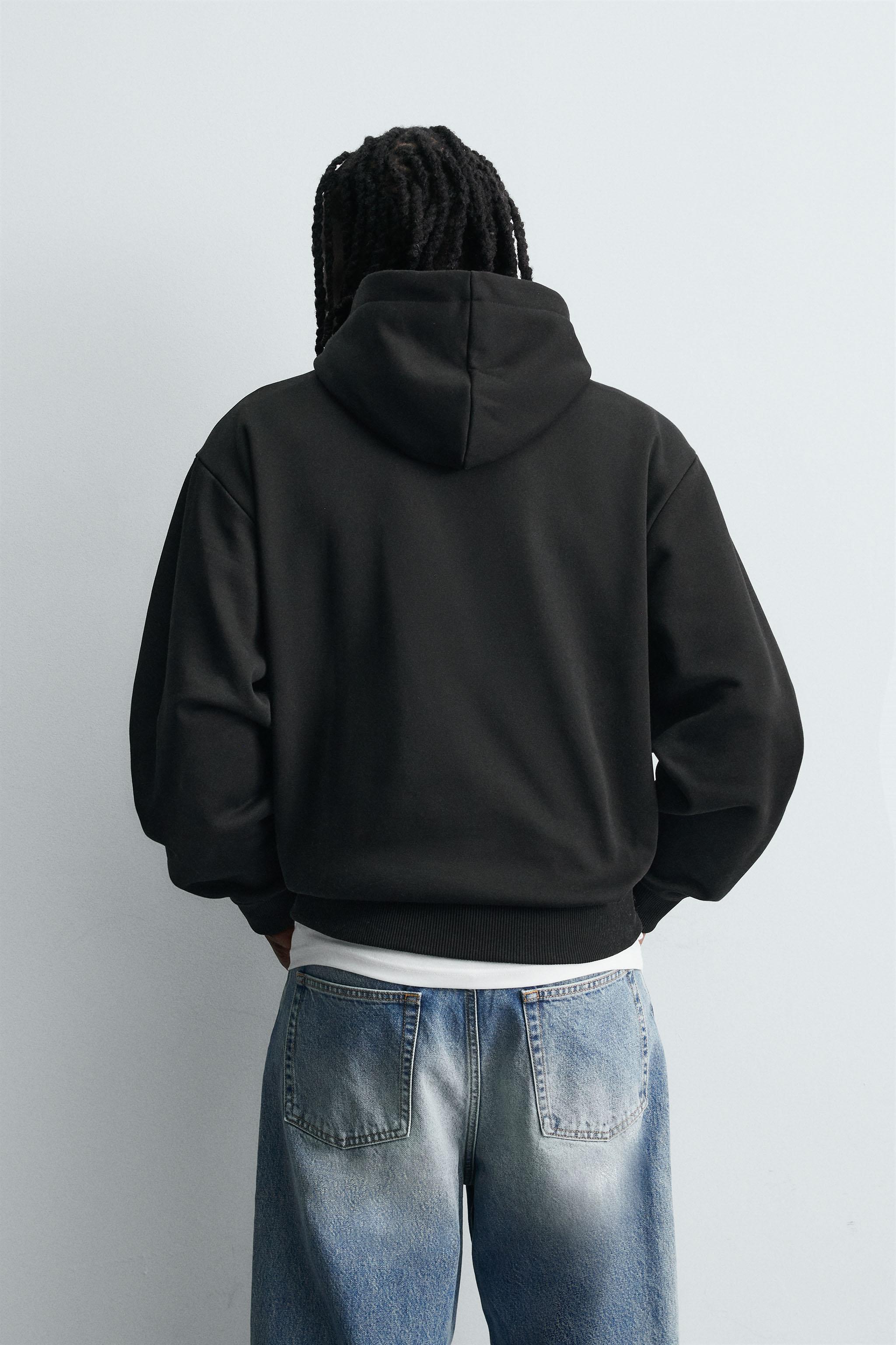 Мужские худи Zara BASIC HEAVYWEIGHT — фото 3