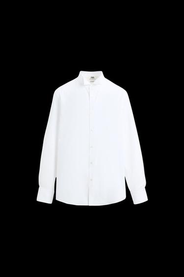 HEMD MIT SMOKINGKRAGEN – LIMITED EDITION - Weiß von Zara