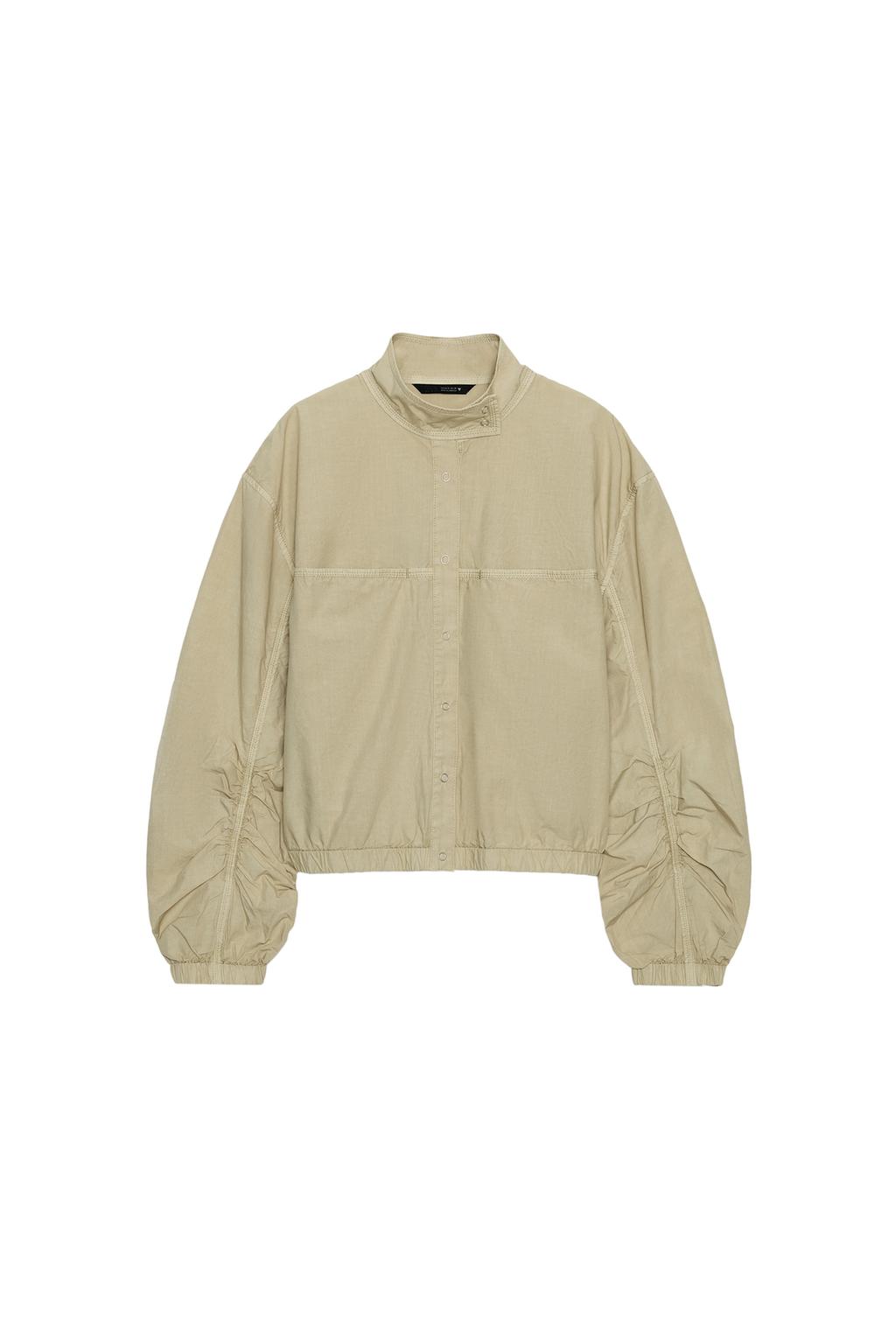 WASHED EFFECT POPLIN JACKET - image 4