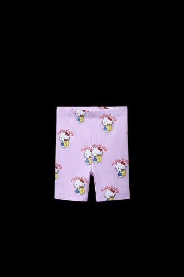 LEGGING RIB CICLISTA HELLO KITTY © SANRIO - Malva claro de Zara - Imagen 0